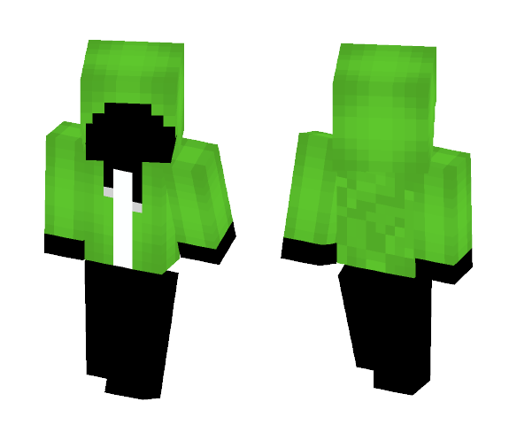 Green Hoodie! - Interchangeable Minecraft Skins - image 1