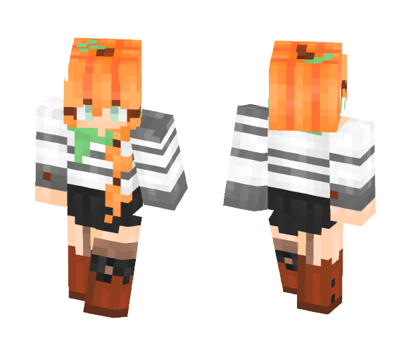 Pumpkin - Female Minecraft Skins - image 1