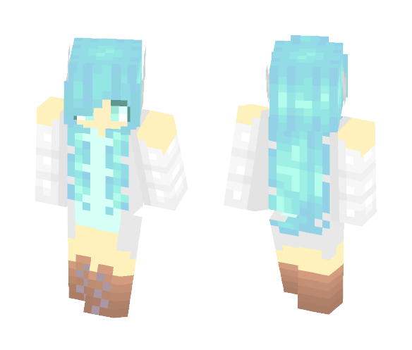 True Bluee - Female Minecraft Skins - image 1