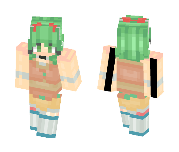 Gumi (Megpoid) - Female Minecraft Skins - image 1
