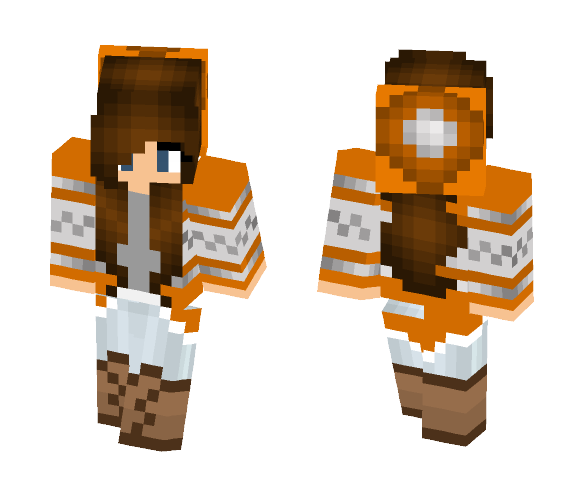 Fall Girl - Girl Minecraft Skins - image 1
