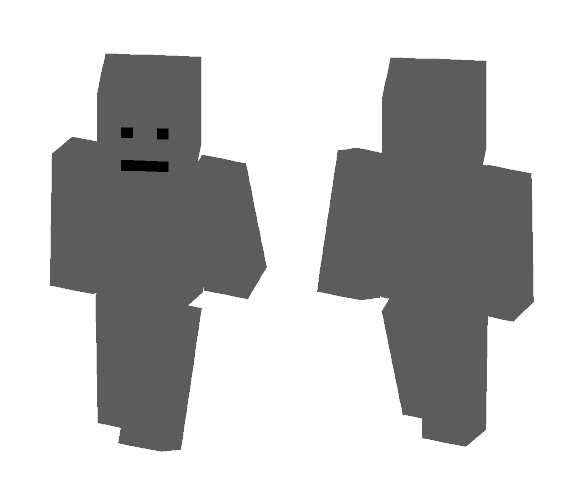 Grey Face - Interchangeable Minecraft Skins - image 1