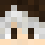 White fringe emo hair - Male Minecraft Skins - image 3