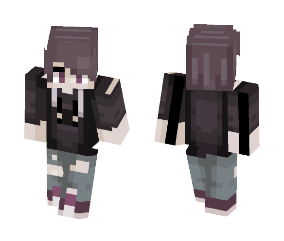 Dang Ripped Pants ~♥ - Male Minecraft Skins - image 1