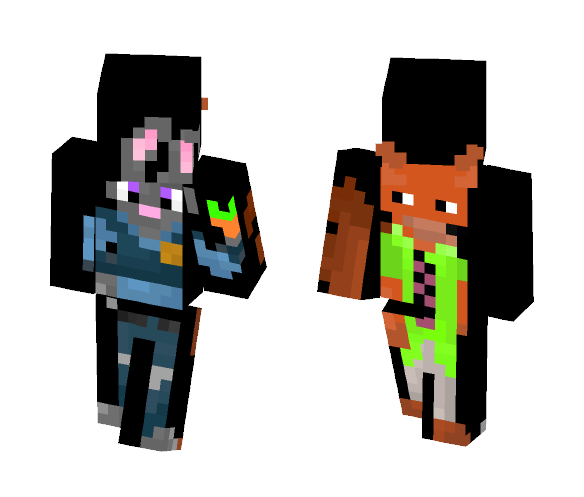 Zootopia :3 - Interchangeable Minecraft Skins - image 1