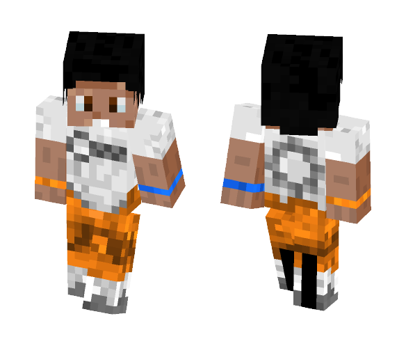 Aperture science jumpsuit - Male Minecraft Skins - image 1