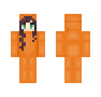 Pumpkin Onesie Upgrade - Female Minecraft Skins - image 2