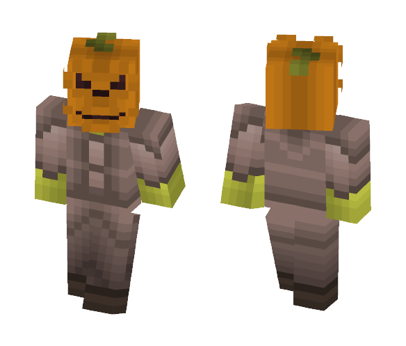Pumpkin Monster - Male Minecraft Skins - image 1