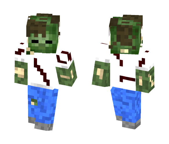 Player Zombie - Male Minecraft Skins - image 1
