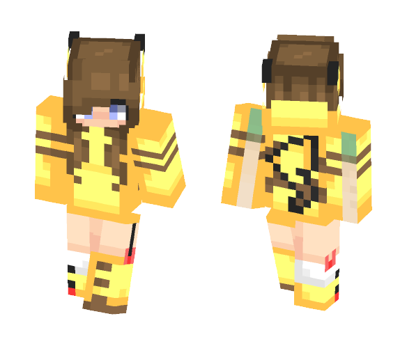Pika Pika - Female Minecraft Skins - image 1