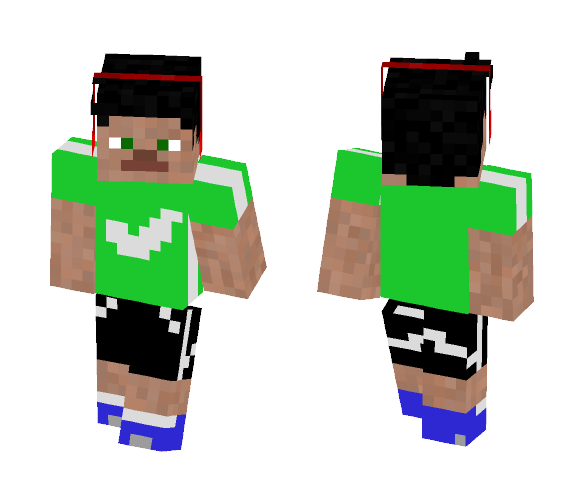 Athletic Runner - Male Minecraft Skins - image 1