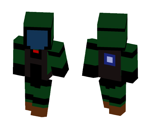 Warface BlackWood Heavy Gunner - Male Minecraft Skins - image 1
