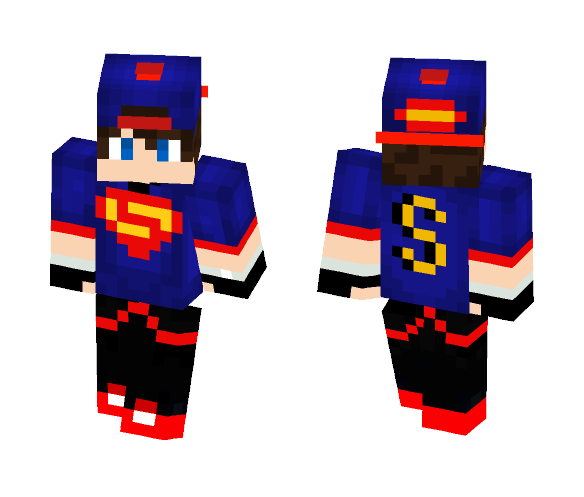 Superman boy - Boy Minecraft Skins - image 1