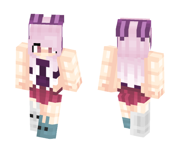 But when you're gone the music goes - Female Minecraft Skins - image 1