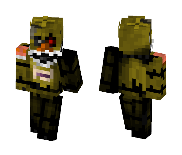 Chica From FNAF 4 - Male Minecraft Skins - image 1