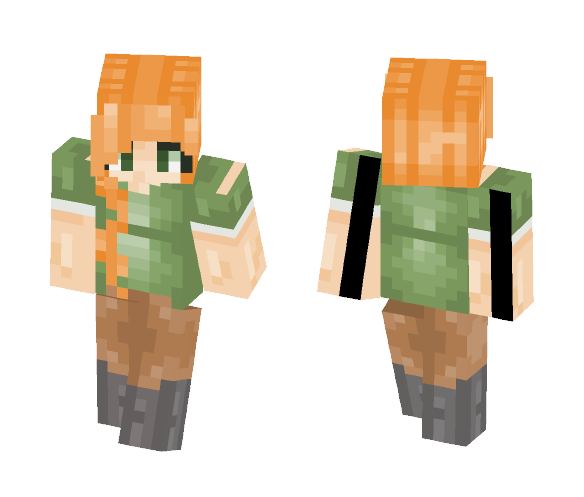 Reshading a Alex skin - Female Minecraft Skins - image 1