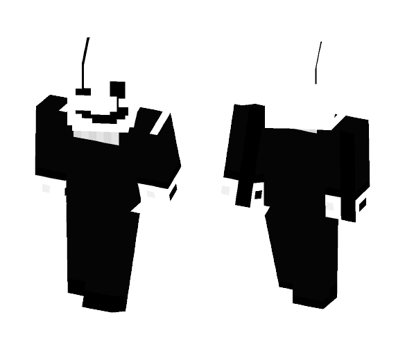 W.D.Gaster (Gaster Remastered) - Interchangeable Minecraft Skins - image 1