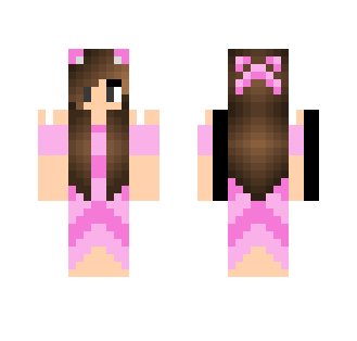 girly pink prom dress - Female Minecraft Skins - image 2
