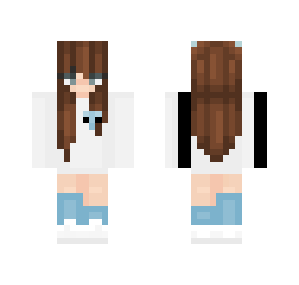 HEHEHE FIRST SKIN - Female Minecraft Skins - image 2