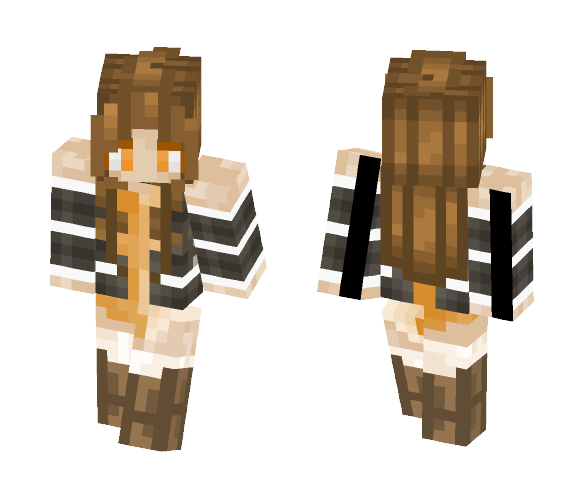 Outgoing style - Female Minecraft Skins - image 1
