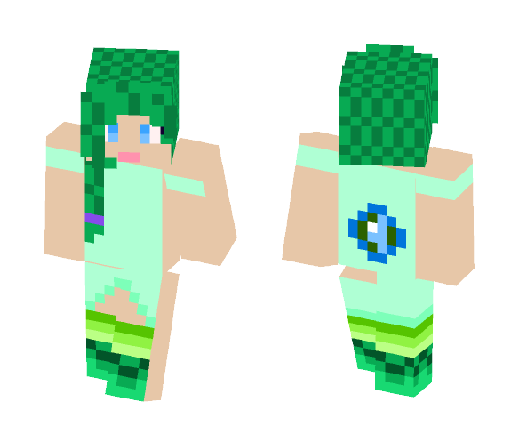 Earth Day - Female Minecraft Skins - image 1