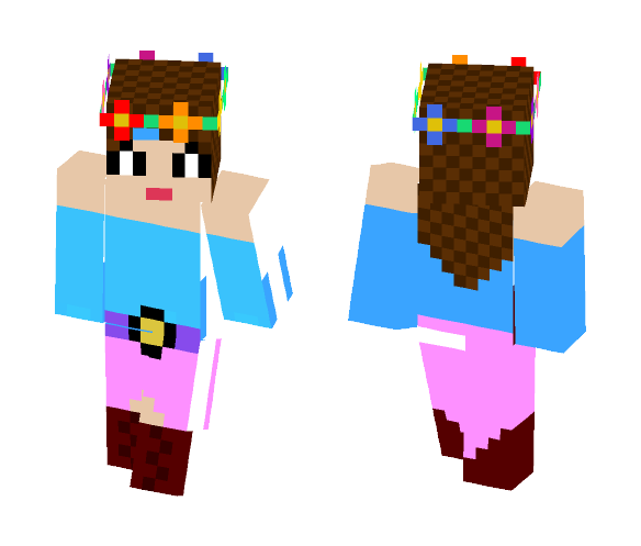 First skin - Female Minecraft Skins - image 1