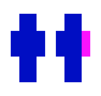 Blue Surprise... - Interchangeable Minecraft Skins - image 2