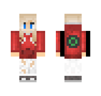 Red Hoodie ~Female~ *Requested* - Female Minecraft Skins - image 2