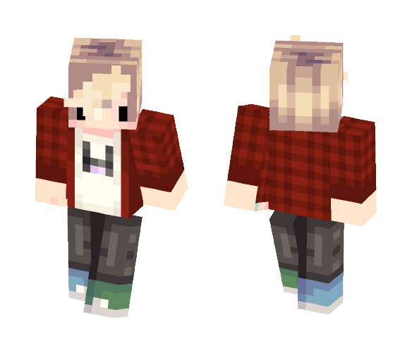 some wierd chibi boy - Boy Minecraft Skins - image 1
