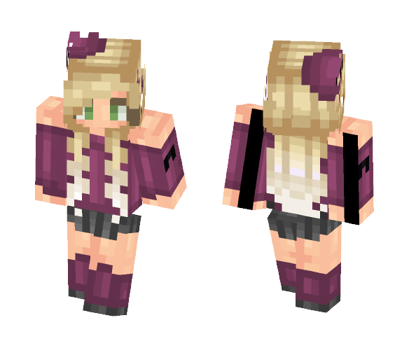 Maron girl - Girl Minecraft Skins - image 1