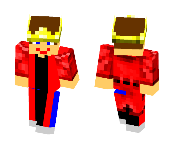 happy king - Male Minecraft Skins - image 1