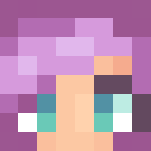 Puple Haired Maid - Female Minecraft Skins - image 3