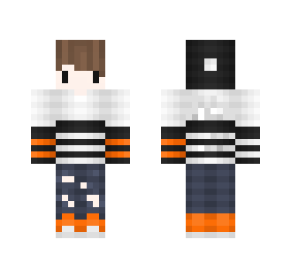 Orange Beanie Boi ~Personal~ - Male Minecraft Skins - image 2