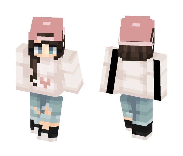 aestheticc - Female Minecraft Skins - image 1