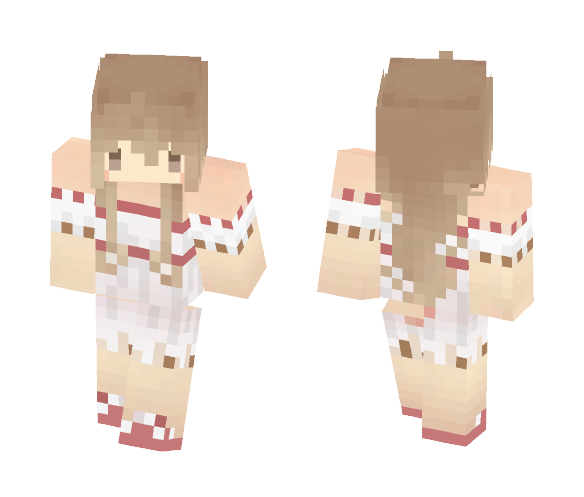 Food personification | Cake - Female Minecraft Skins - image 1