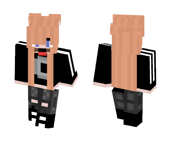 This is my skin after this moment! - Female Minecraft Skins - image 1