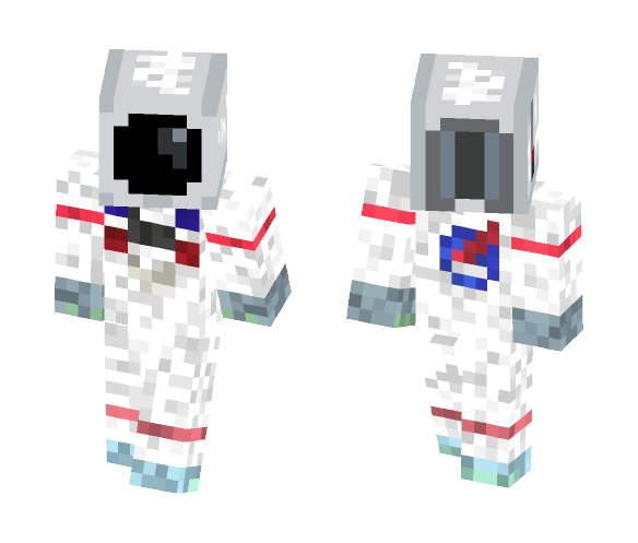 The Space Man - Interchangeable Minecraft Skins - image 1