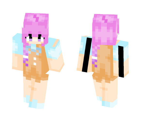 Pastel Cutie - Thanks for 100 subs! - Female Minecraft Skins - image 1