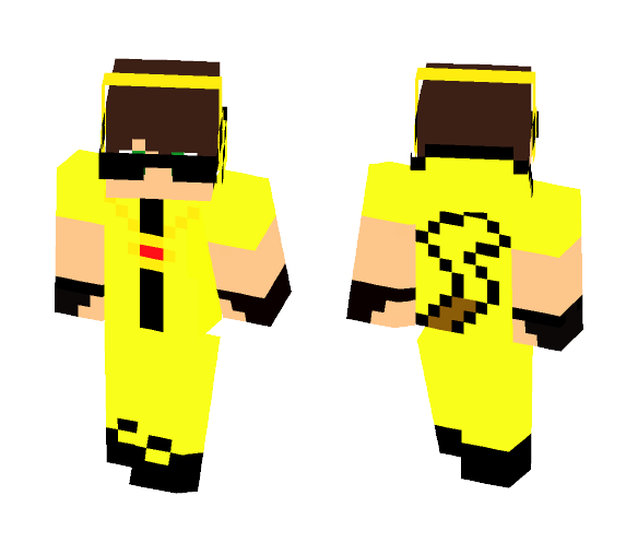 Pikachu Swag Man - Male Minecraft Skins - image 1