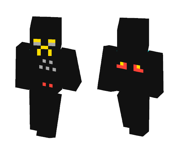 Black faded away - Male Minecraft Skins - image 1