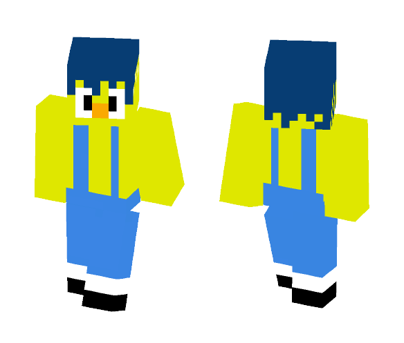 dhmis yellow guy not mine - Male Minecraft Skins - image 1