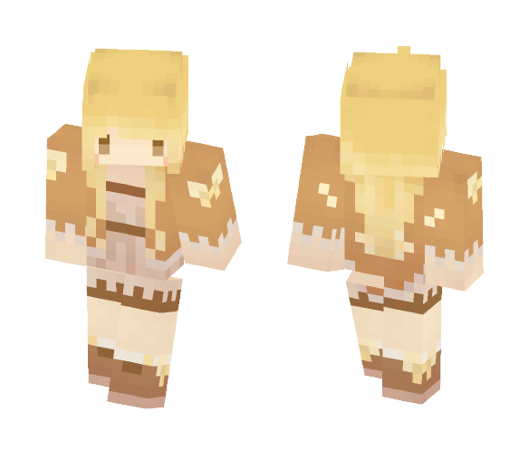 Food personification | baked Potato - Female Minecraft Skins - image 1