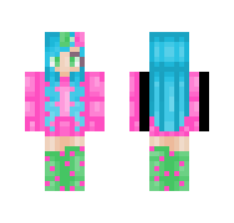 Colorful Girl [Alex Model] - Girl Minecraft Skins - image 2