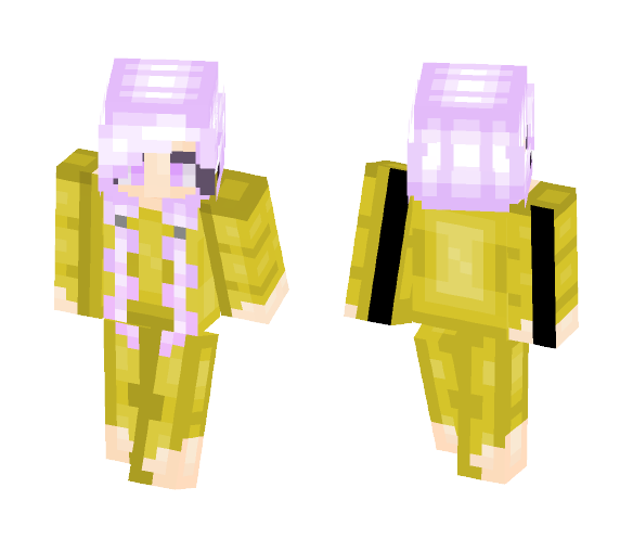Golden Age Girl - Girl Minecraft Skins - image 1