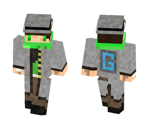 _Azzy GameGods Outfit - Male Minecraft Skins - image 1