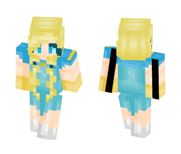 Blonde Gurl - Female Minecraft Skins - image 1