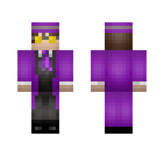 Purple Suit Thing Man - Male Minecraft Skins - image 2