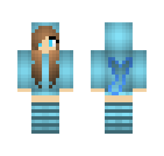 Vaporoen Girl - Girl Minecraft Skins - image 2