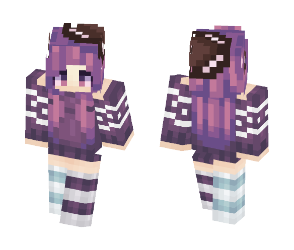 NicoNico{Welcome to the show} - Female Minecraft Skins - image 1