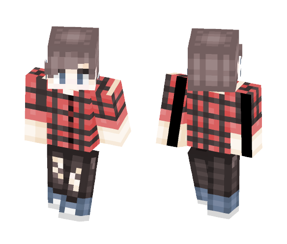 lucky flannel for the season - Interchangeable Minecraft Skins - image 1